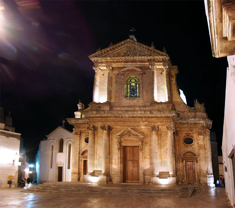 Mother Church of Saint George the Martyr, Locorotondo, Apulia, Italy.