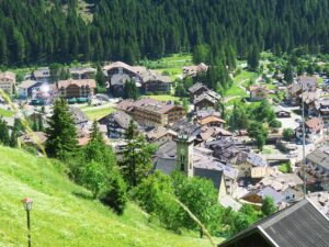 Campitello di Fassa borgo in Trentino-Alto Adige