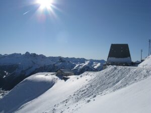 Campitello di Fassa borgo in Trentino-Alto Adige