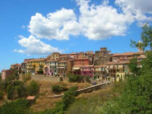 Capoliveri borgo in Toscana