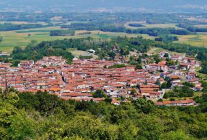 Caravino borgo in Piemonte