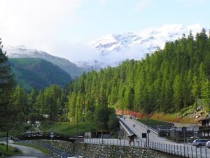 Gressoney-La-Trinité borgo in Valle d'Aosta