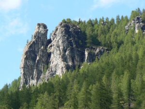 Gressoney-La-Trinité borgo in Valle d'Aosta