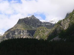 Gressoney-La-Trinité borgo in Valle d'Aosta