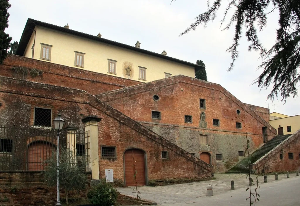 Villa di cerreto guidi, rampe